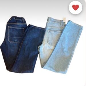 Gap Kids  2 Pair Jean Bundle includes Painter Style | Size 16 Slim